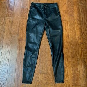 Free People faux leather pants